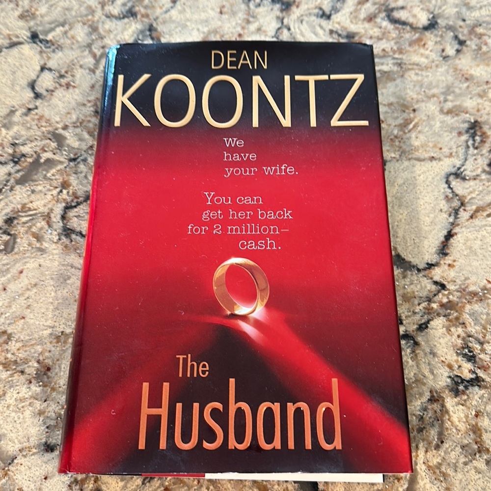 Dean Koonz Hardcover Book; The Husband